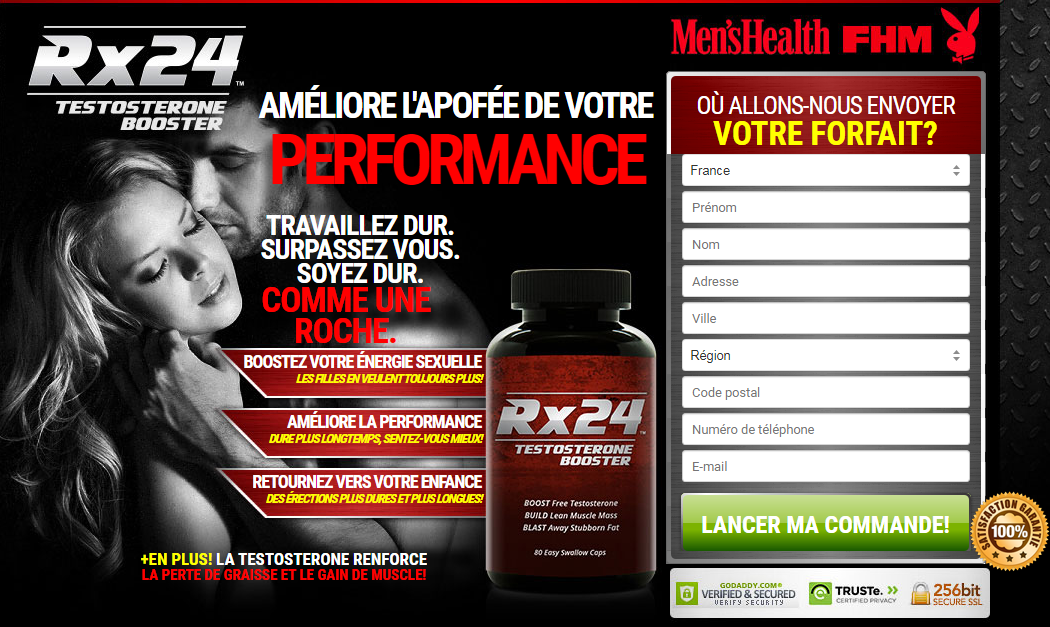 Rx24 Testosterone booster